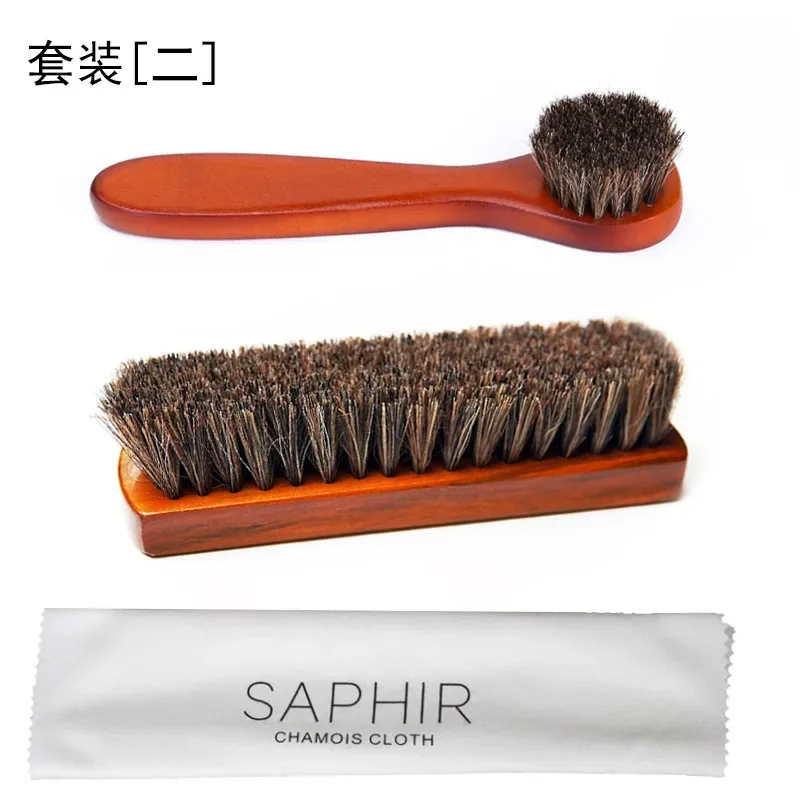 Polishing Cloth Shoe, Car Seat, Sofa, Suede Shoe Polishing Brush, Horse Hair Shoe Brush High Gloss Polishing Brush