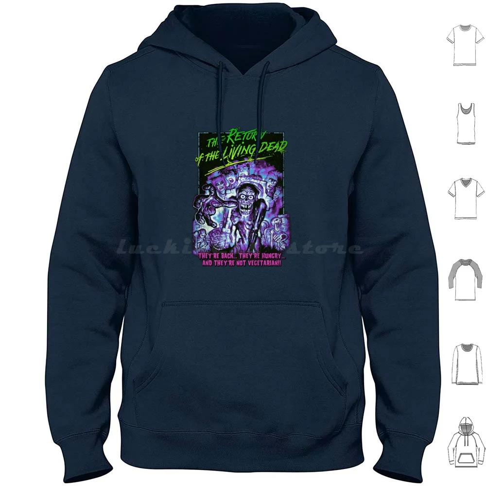 

The Spectre Tomb Cannibalism Return Of Living Dead Cool Hoodies Long Sleeve The Spectre Tomb Cannibalism Return Of