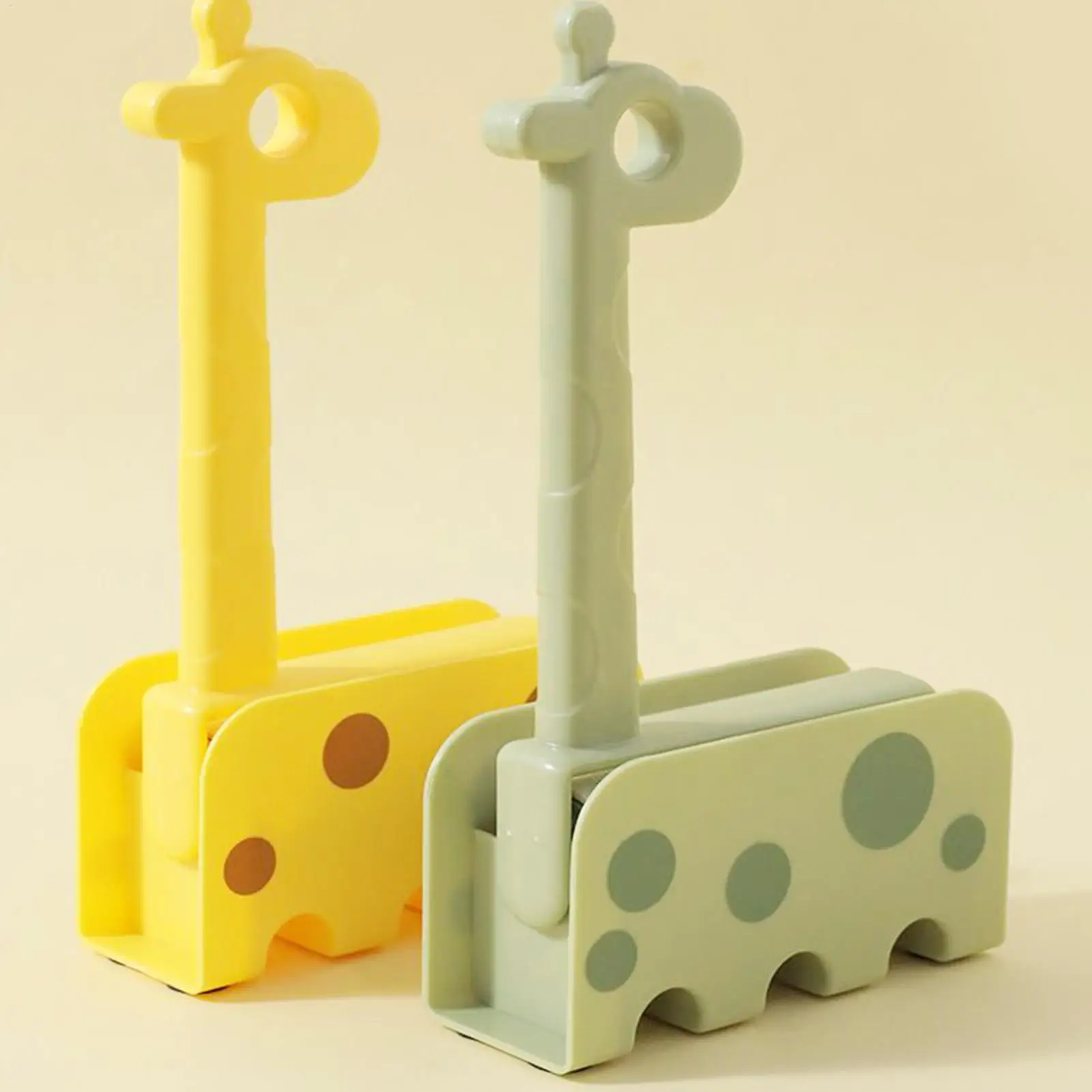 

Валик для ворса домашних животных, очень липкий валик для шерсти домашних животных, многоразовый инструмент для чистки, щетка, портативный очиститель в форме жирафа для собак, кошек, животных