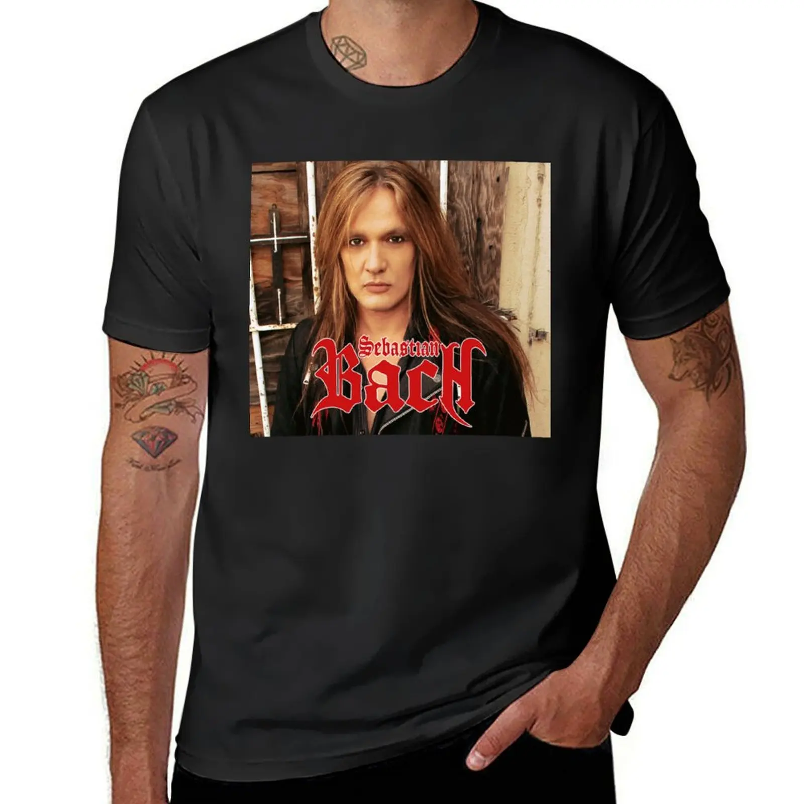 

sebastian bach tour 2019 bonekaayu T-Shirt vintage clothes funnys korean fashion men workout shirt
