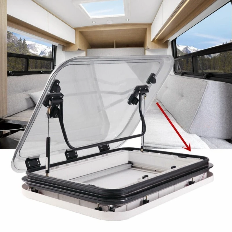 RV Accessories MG16SL Aluminum Alloy RV RV Ventilation Sunroof with LED Light
