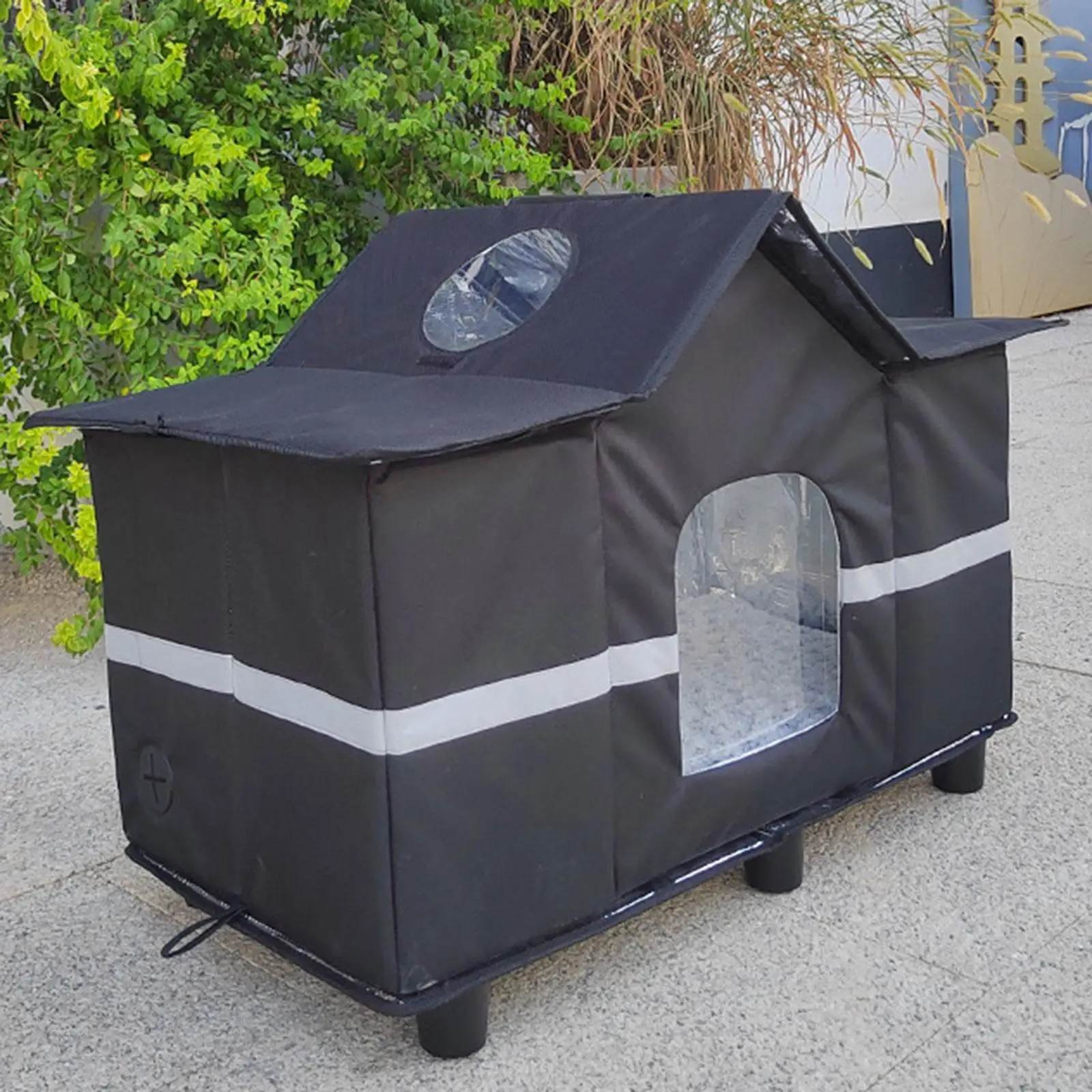 Caseta refugio para gatos – Aislada para exterior y acampada - imagen 5
