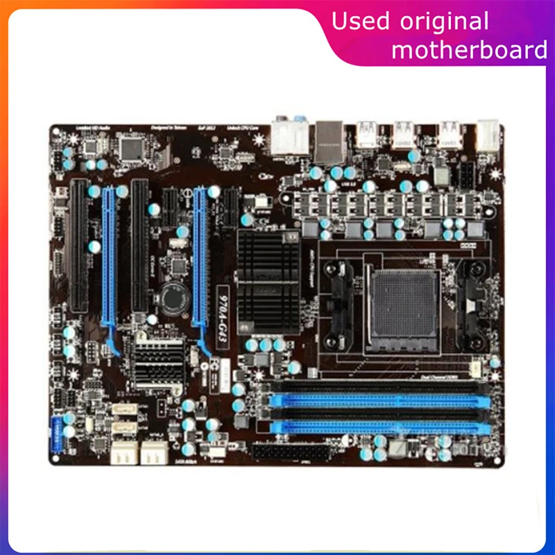 

Used AM3+ AM3b For AMD 970 970A-G43 Computer USB3.0 SATA3 Motherboard AM3 DDR3 Desktop Mainboard