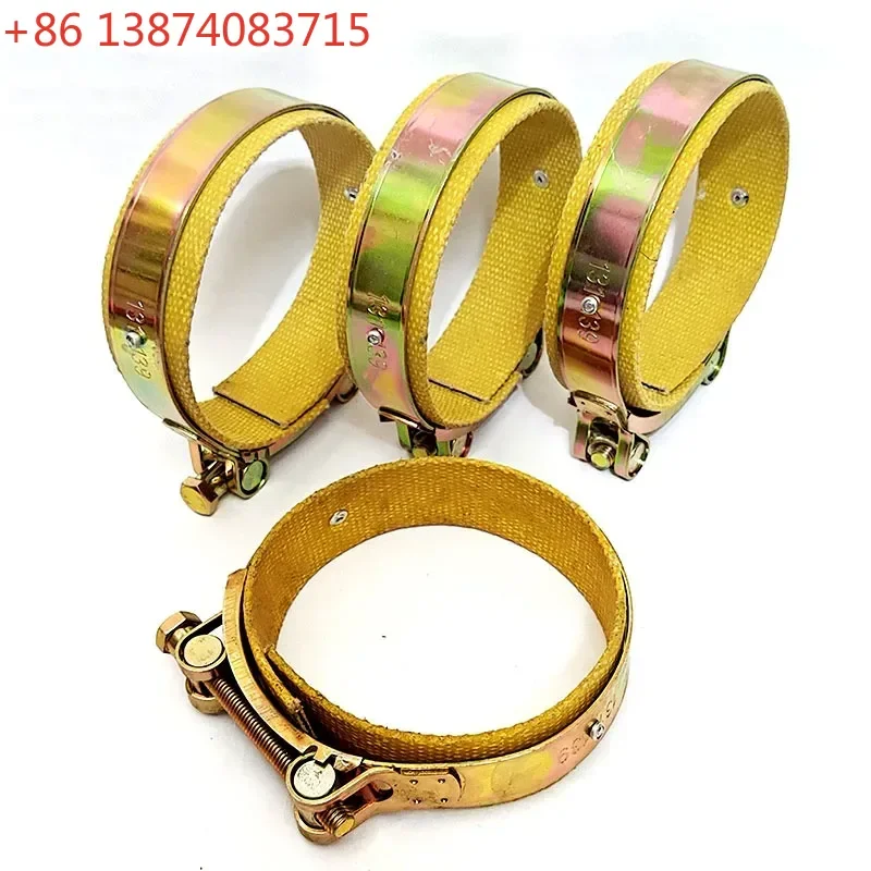 1PC Excavator Bucket Shaft Dust Cover Forklift Pin Horse Pull Head Clamp Type Dust Cover Sealing Ring Accessories