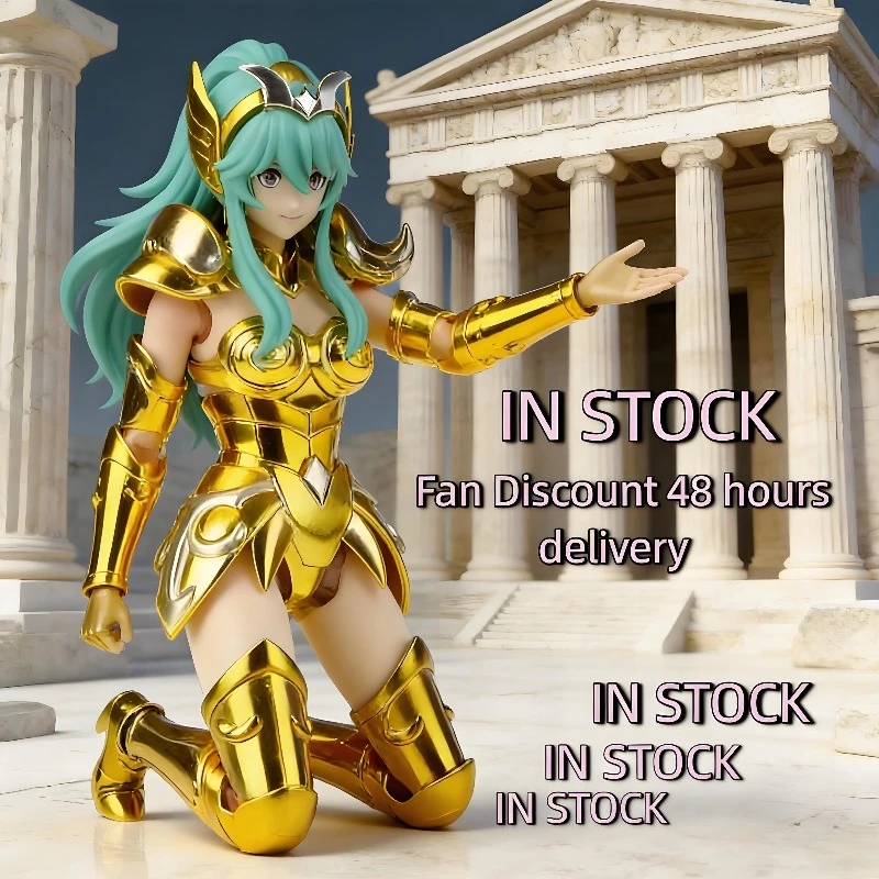 

【IN STOCK 】Holy Contract Golden Female Fighter Aries Dolores Model Figure Is in Stock
