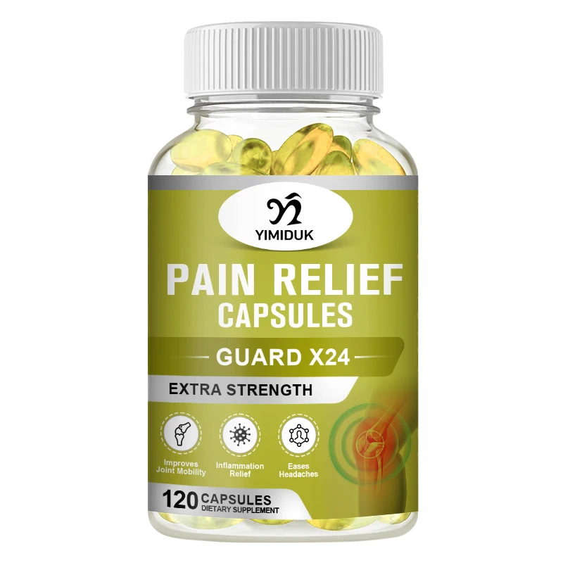 

Капсулы для облегчения боли при быстром облегчении боли | Подходит для колен, головы и мышц.