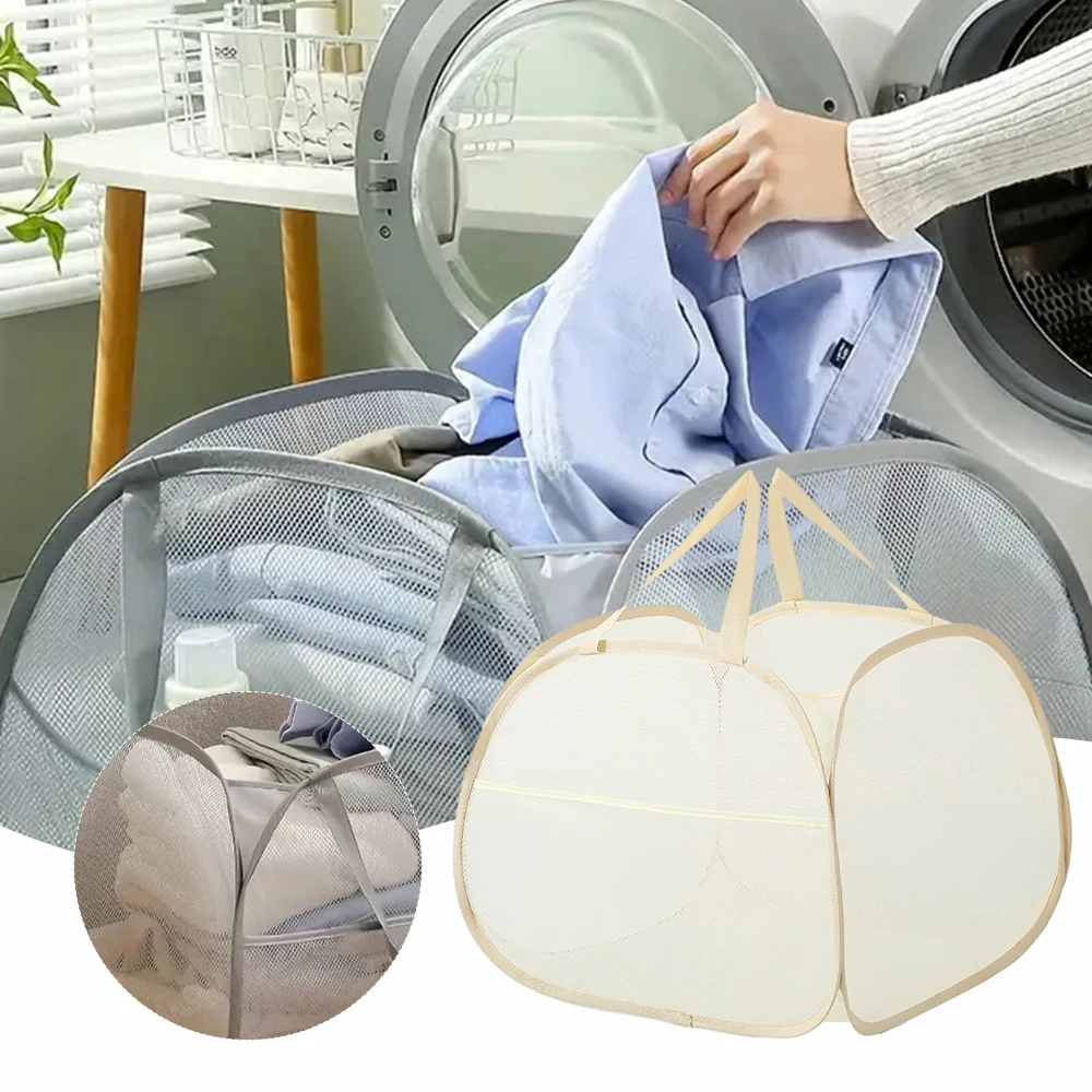 

Foldable Laundry Hamper With Large Opening Durable Large Capacity Storage Bag For Home Use Pantry