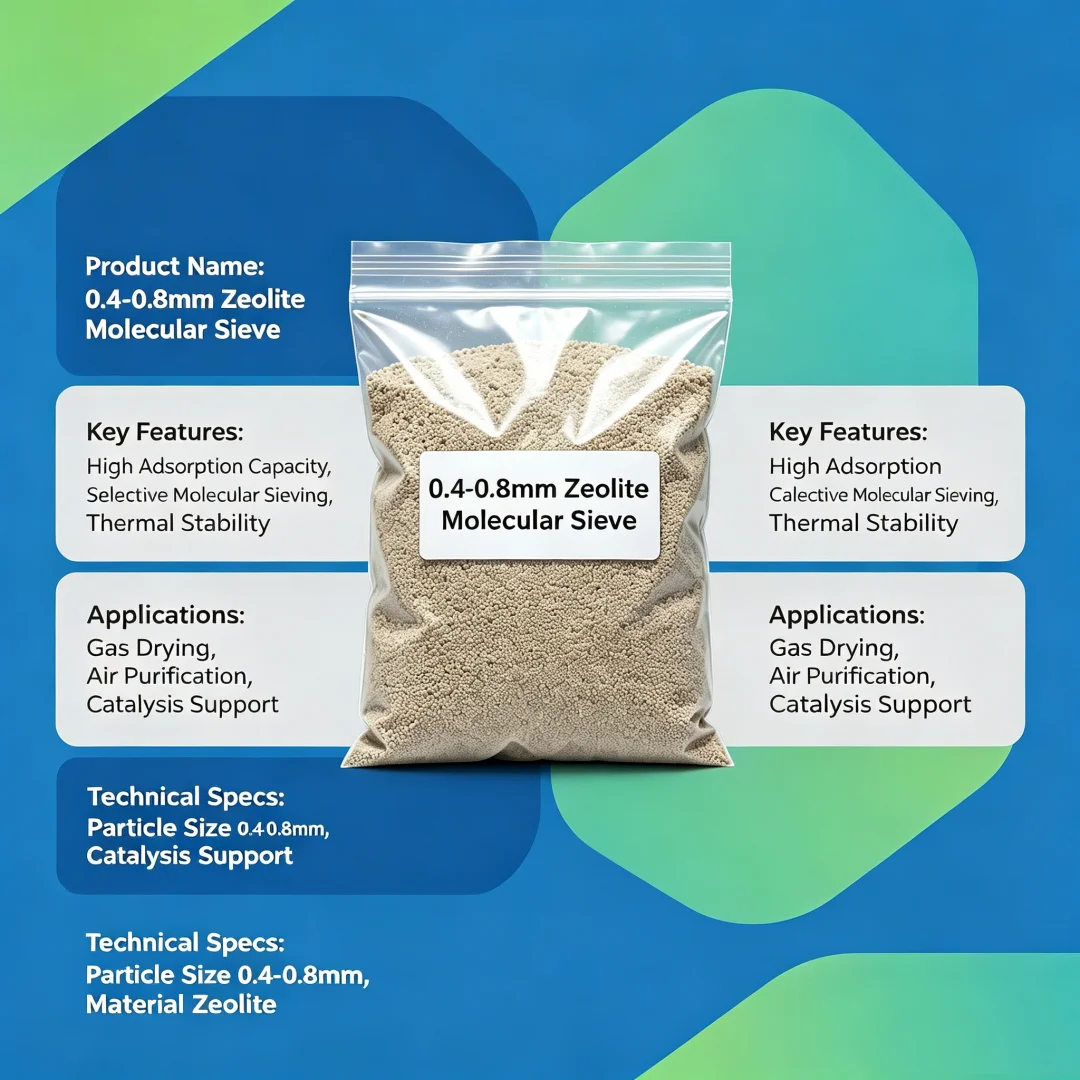 0.4-0.8mm Oxygen Concentrator Zeolite Molecular Sieve For Psa Oxygen Generator Oxygen Making