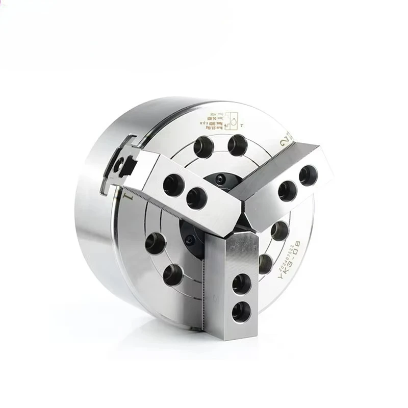 

8 Inches Keyless Steel High-Speed 3 Jaw Hydraulic Chuck for Lathe Machine Drill Chuck Pneumatic Without Flange