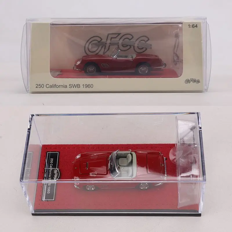 [In Stock]GFCC 1/64 Ferrari 250 California SWB 1960 Diecast Vintage Car Model With Display Case, Adult Collectible Hobby Gift view 5