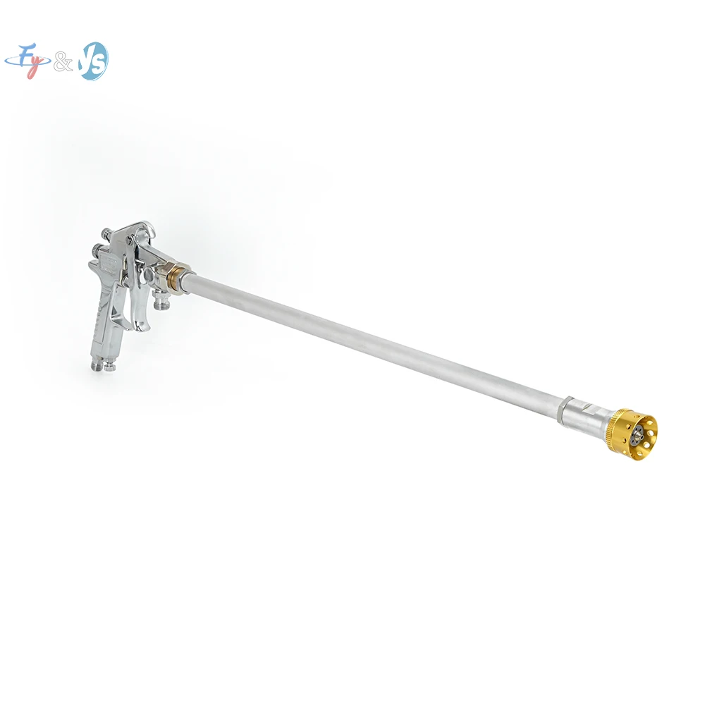 Industrial Pneumatic Paint Sprayer PT881 Long Rod Pressure Spray Gun With 2.5/3.0/3.5/4.0mm Large Caliber Nozzle