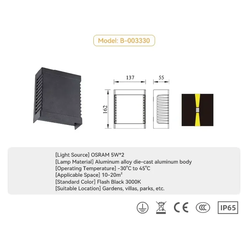 Residential Wall Lights Customization China Waterproof Wall Fitting Lamp LED Wall Decorative Outdoor Lights Wholesale