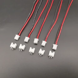 5Sets JST XH 2.54 1S 2Pin Female Male Plug Connector Socket Battery Balance Charger Silicone Wire Extension 10cm 15cm 20cm 22AWG