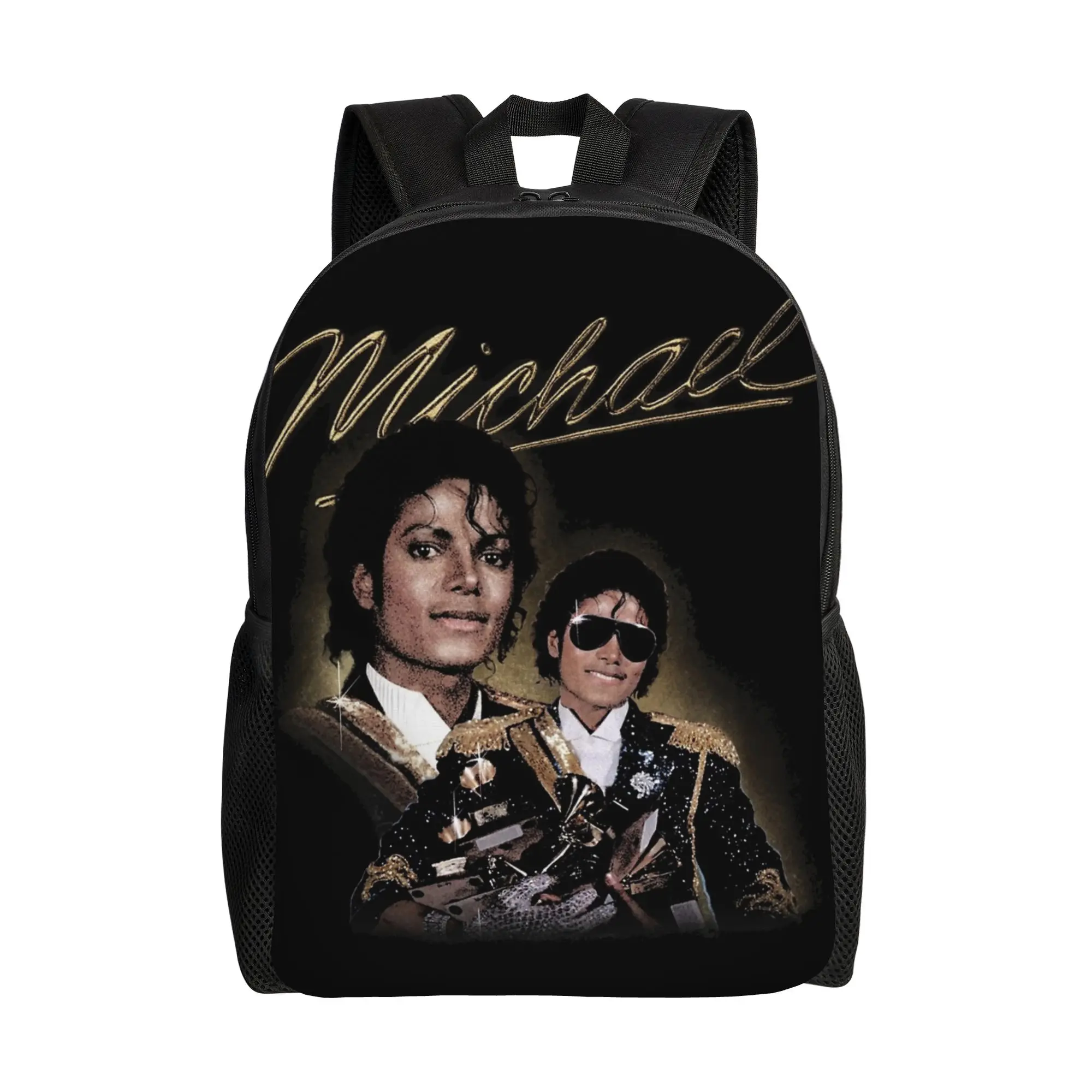 Michaels Jacksons Grammy Fashion Backpack Sports High School Hiking Travel  Daypack for Men Women Laptop Computer Shoulder Bag