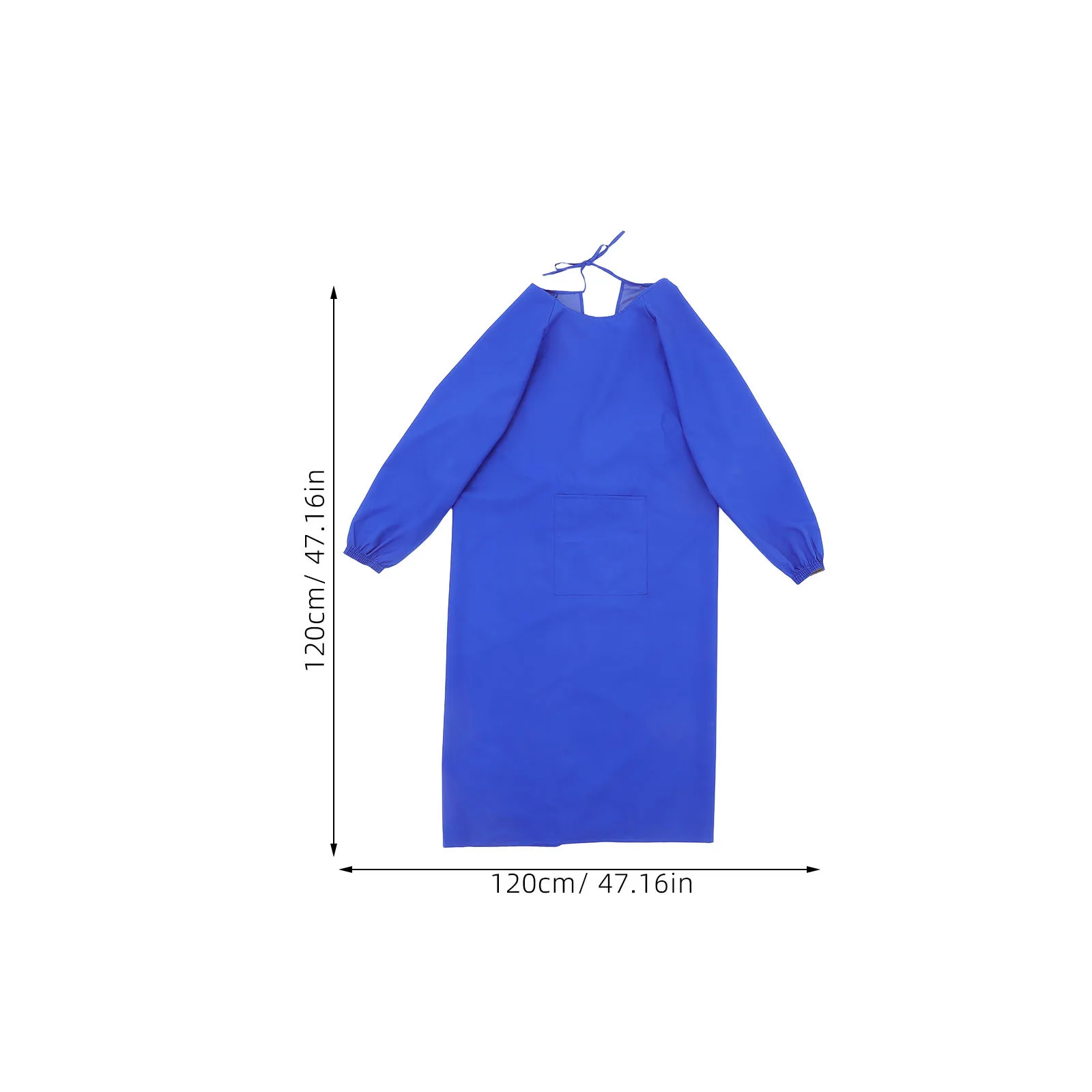 Long Sleeve Waterproof Oilproof Apron Unisex Kitchen Dishwashing Work Chef Smock Easy Clean Comfortable Practical Versatile