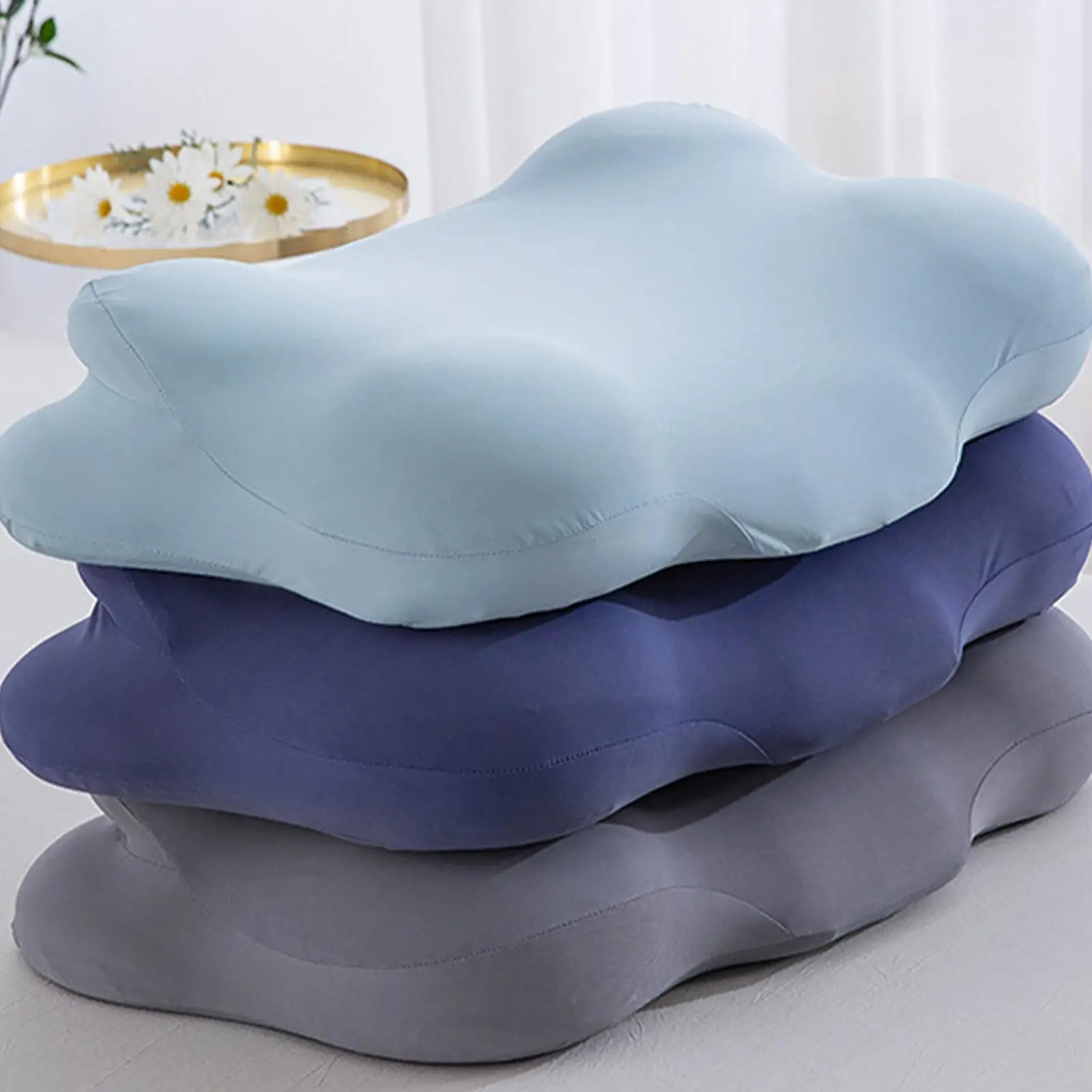 

Подушка Cloud Pillow из пены с эффектом памяти, эргономичная, дышащая, для поддержки шеи, для путешествий, сна, сидения, использования на кровати, диване, в офисе