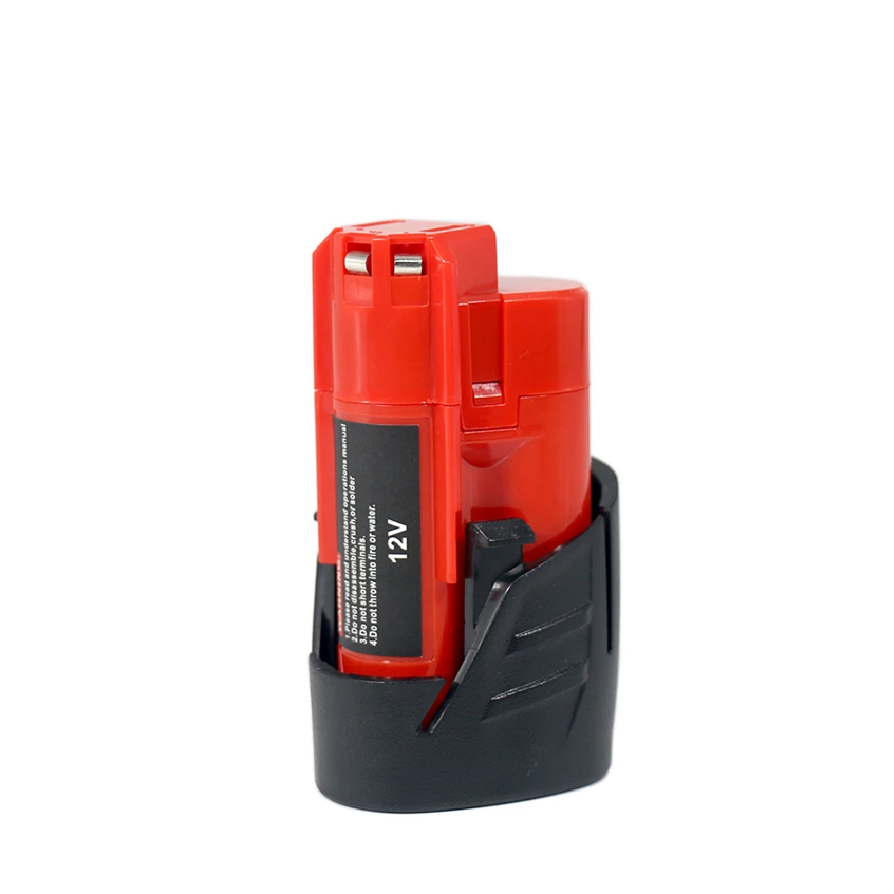 

For Milwaukee 12V Tool Battery For Milwaukee 2500mAh/2.5Ah Lithium Battery Impact Wrench Drill Power Tools Battery