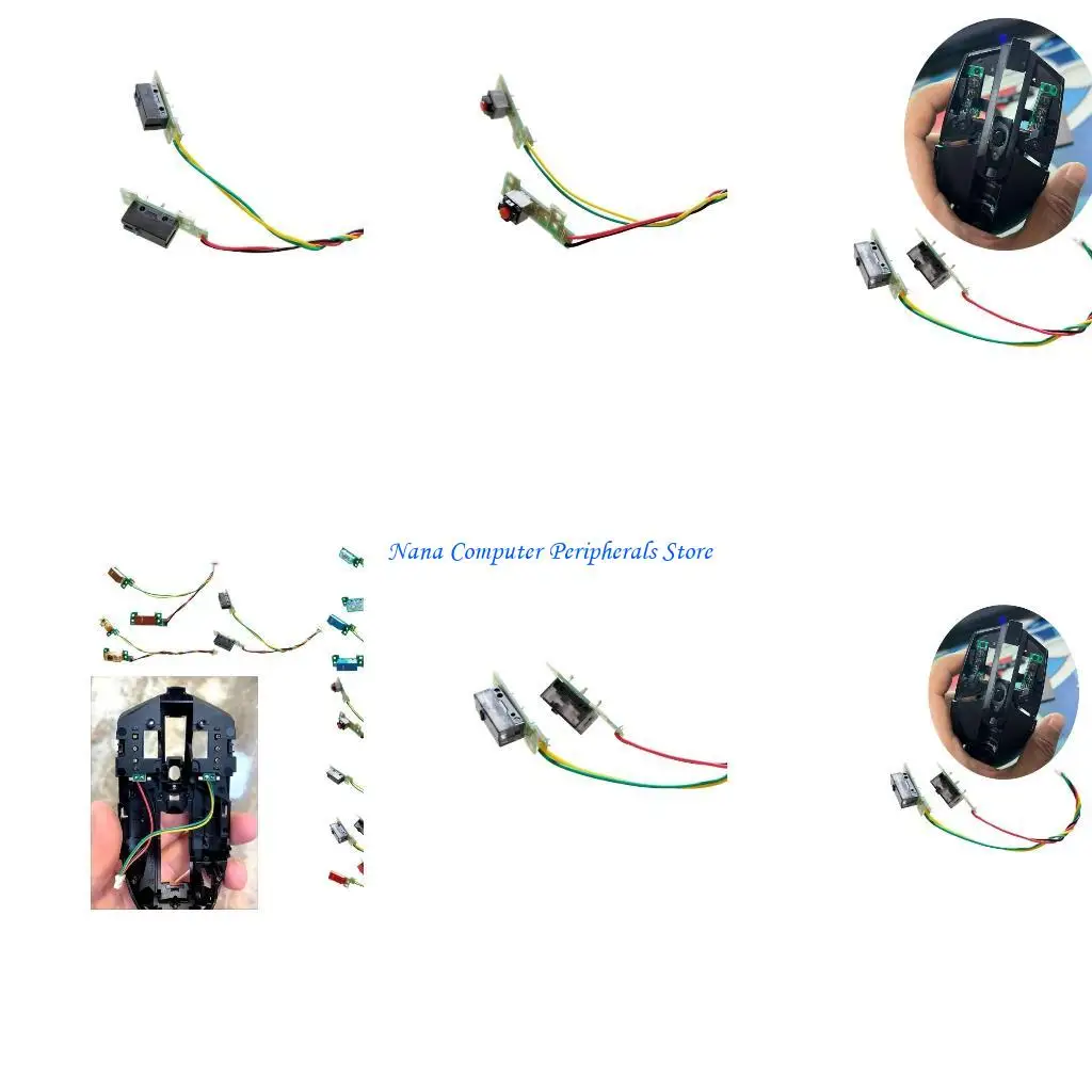 F68C 마우스 키 마더 보드 G304 G305 용접 스위치 용 Microswitches 버튼 보드