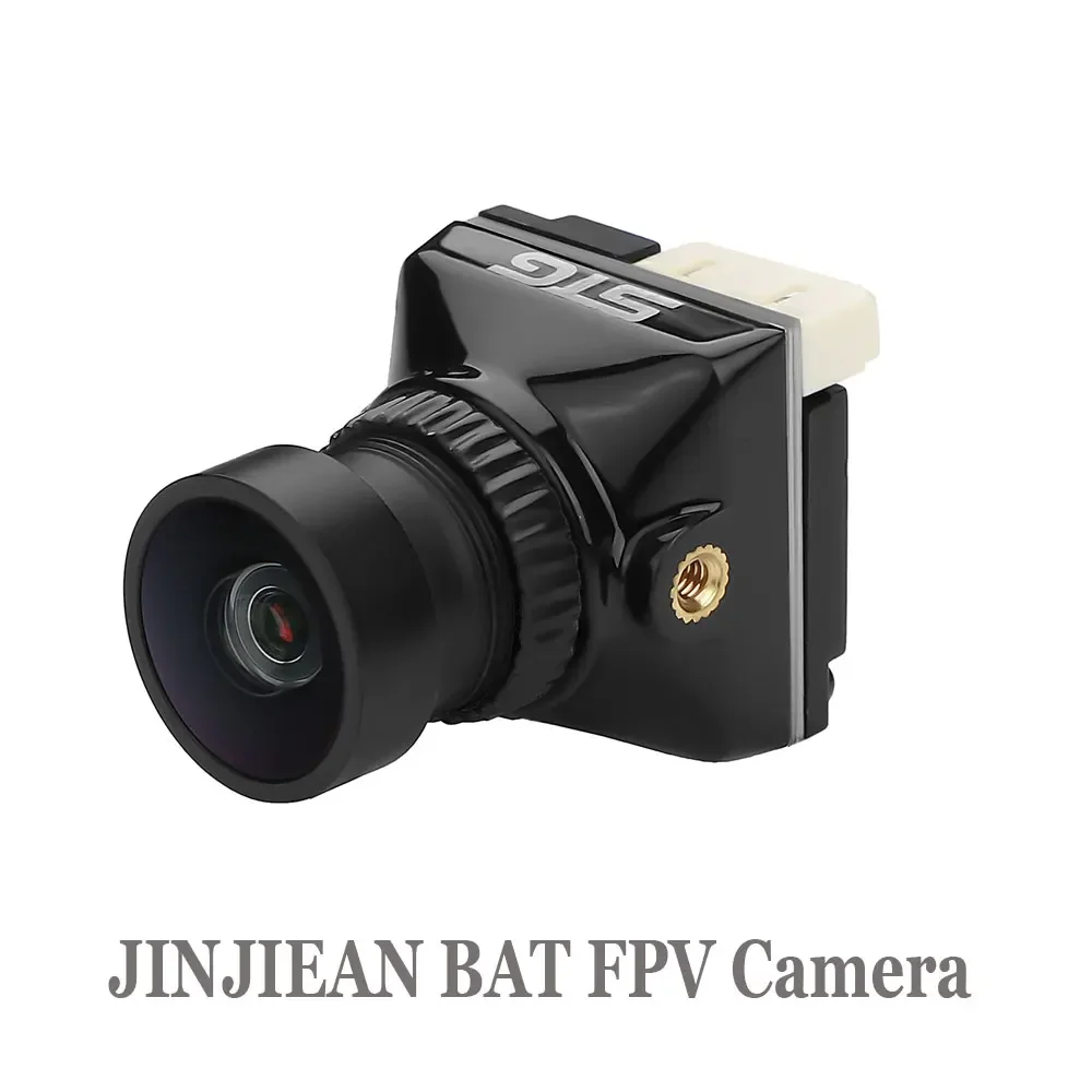 

JINJIEAN BAT 1800TVL камера ночного видения FPV с объективом 2,1 мм 1/2.8 датчиком, Φ NTSC/PAL, переключаемая для радиоуправляемого FPV гоночного дрона