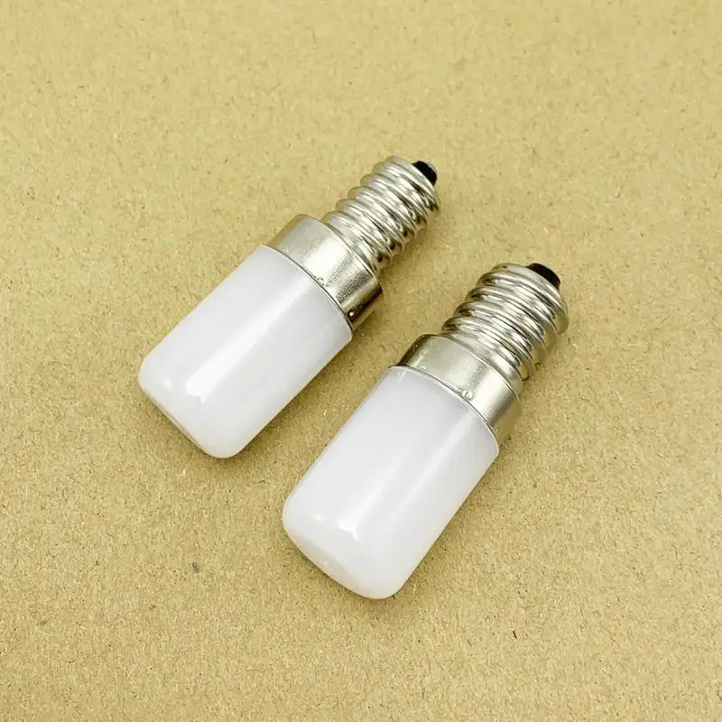 E14/E12 AC220-240V LED Light Bulbs Refrigerator Lamp Mini Night Light Refrige Cabinet Display Lamps LED Spotlight Home Decor