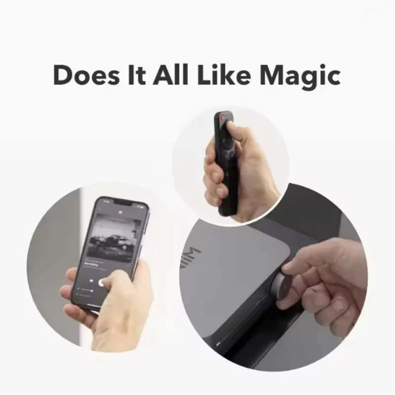 Wiim Amp Pro All-in-One Streaming Media Digital Decoder And Power Amplifier HiFi Lossless Audiophile Player