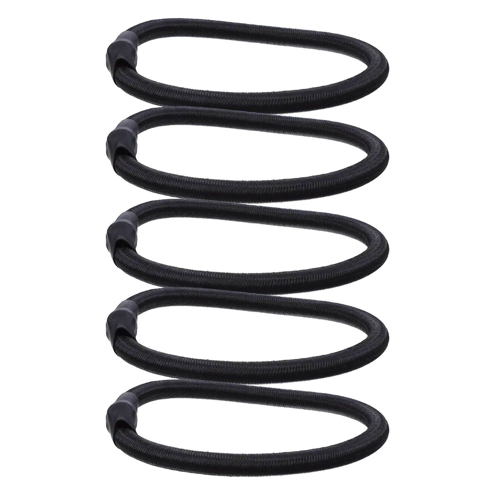 5pcs Trampoline Replacement Bungee Cords 4.33in Heavy-Duty Elastic Trampoline Ropes For Repair Safety Round Bungee Repair Kit
