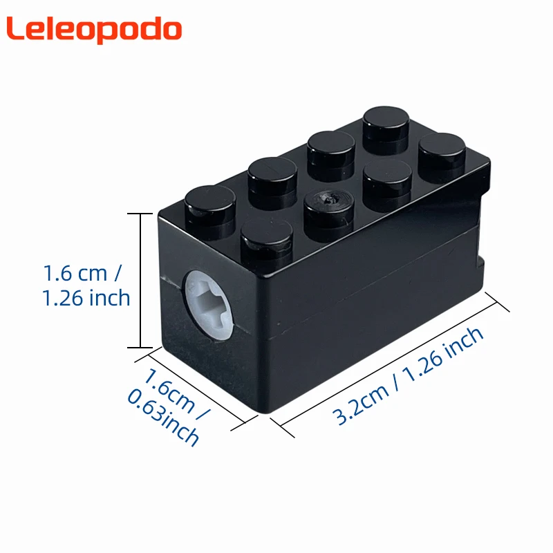 1/2/5/10PCS New MOC Tech Power Functions S Drive Motor Modified Slow Speed Torque Components Engine Toy DIY Building Block Parts