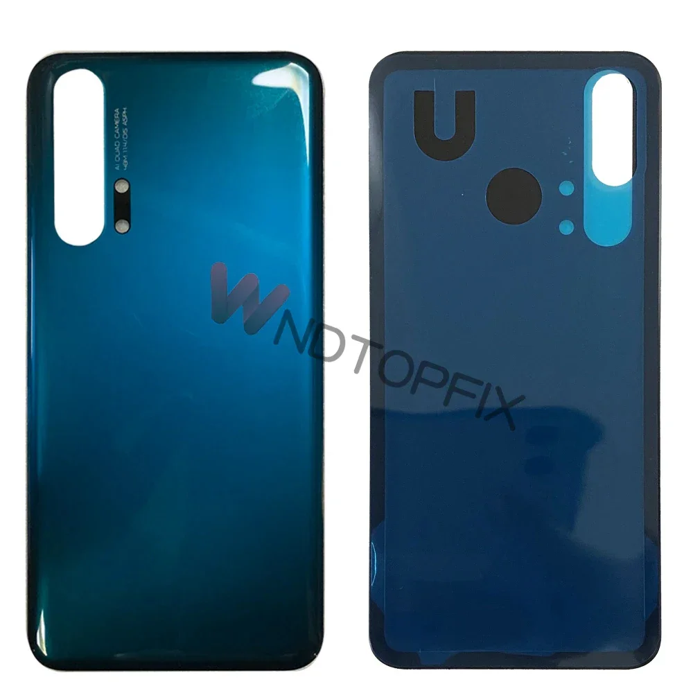 1PC BackGlass For Huawei Honor 20 Pro Battery Cover Rear Panel Door Housing Case For Honor 20 Back Cover For Honor20 Pro Housing