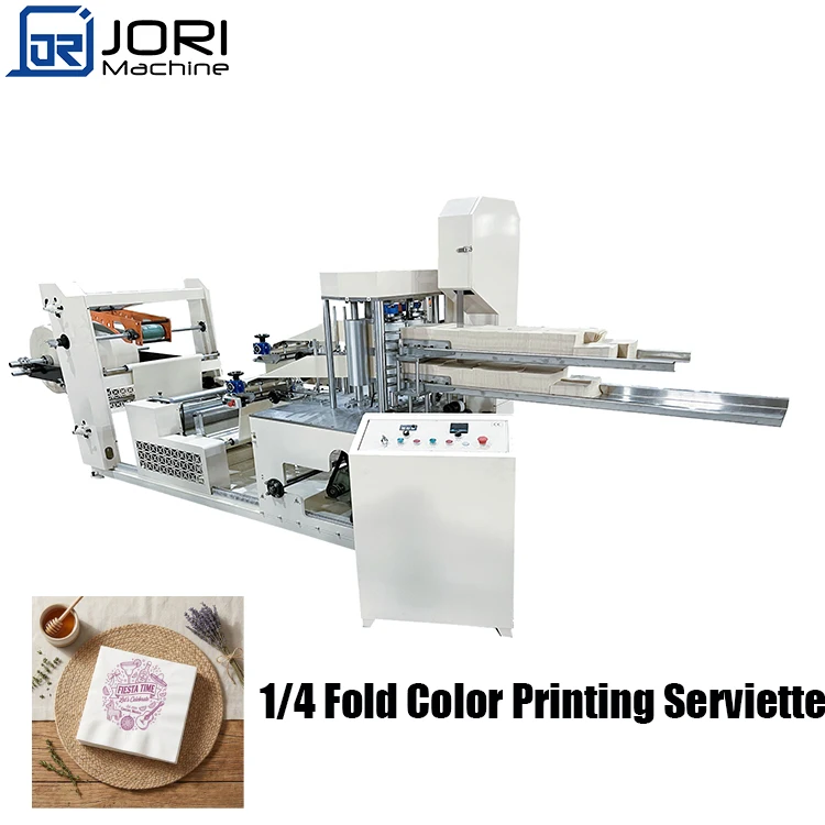 330x330 Industrial Full-Automatic Multi-Function Printing Embossing Folding Cutting Serviette Napkin Tissue Paper Making Machine