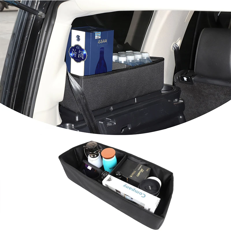 

Для 2010-2016 Land Rover Discovery 4, нижний ящик для хранения багажника, органайзер для багажника автомобиля, складная рамка, автомобильные аксессуары