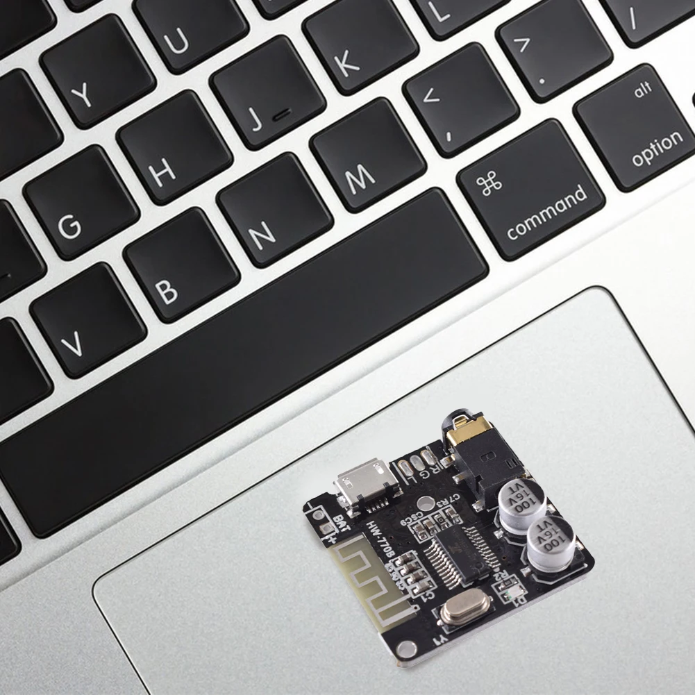 VHM-314 โมดูลเพลงสเตอริโอไร้สาย 3.5 มม.AUX Bluetooth 4.1/5.0 MP3 ถอดรหัสบอร์ดไมโคร USB 5V