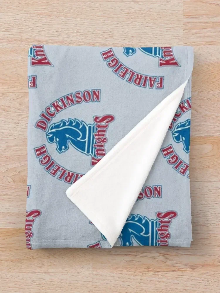 بطانية رمي Fairleigh Dickinson Knights هدية مضحكة بطانيات قطيفة للهالوين