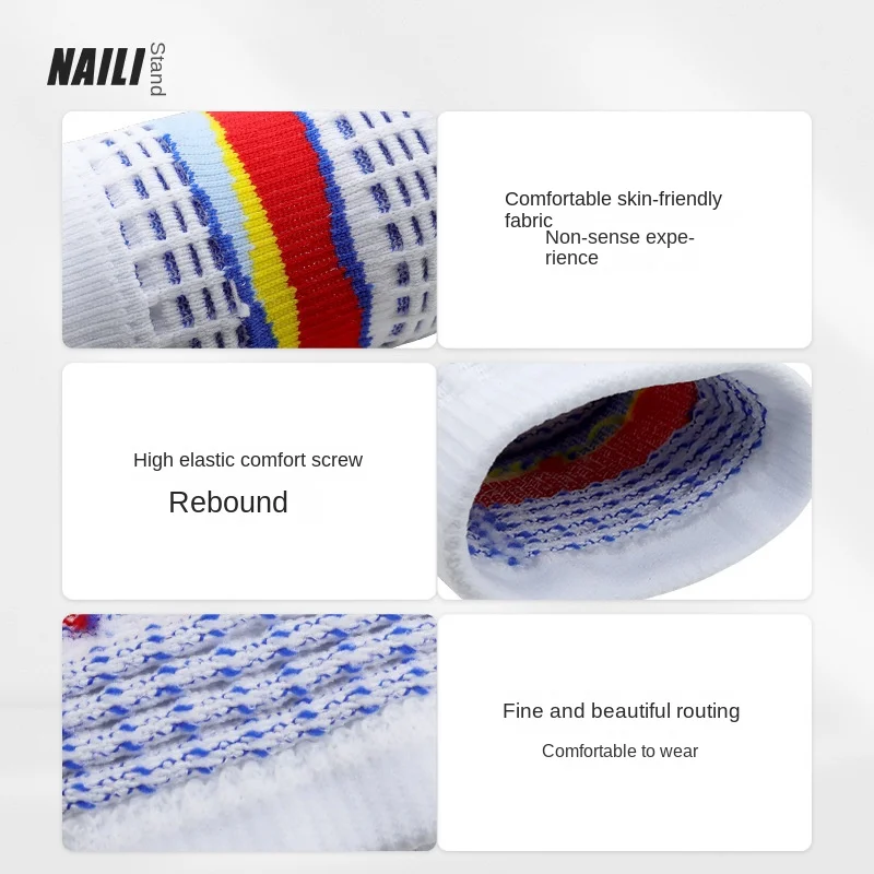 Oversized Breathable Mesh Sports Wrist Guard Female Summer Thin Cooling Dopamine Sweat Wicking Man Women Male Basketball W100