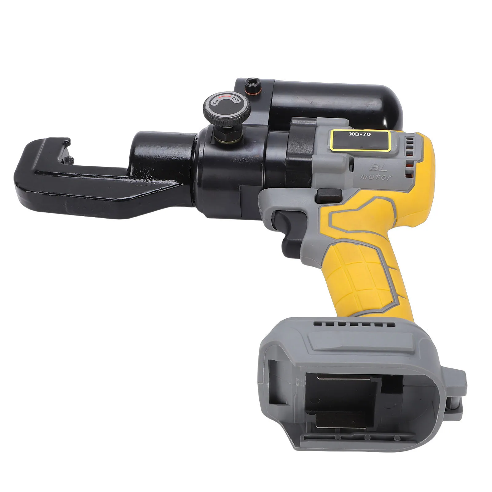 Electric Hydraulic Cable Lug Crimping Tool Non Slip 360° Rotatable Head 45KN Electric Hydraulic Cable Lug Crimper Pliers