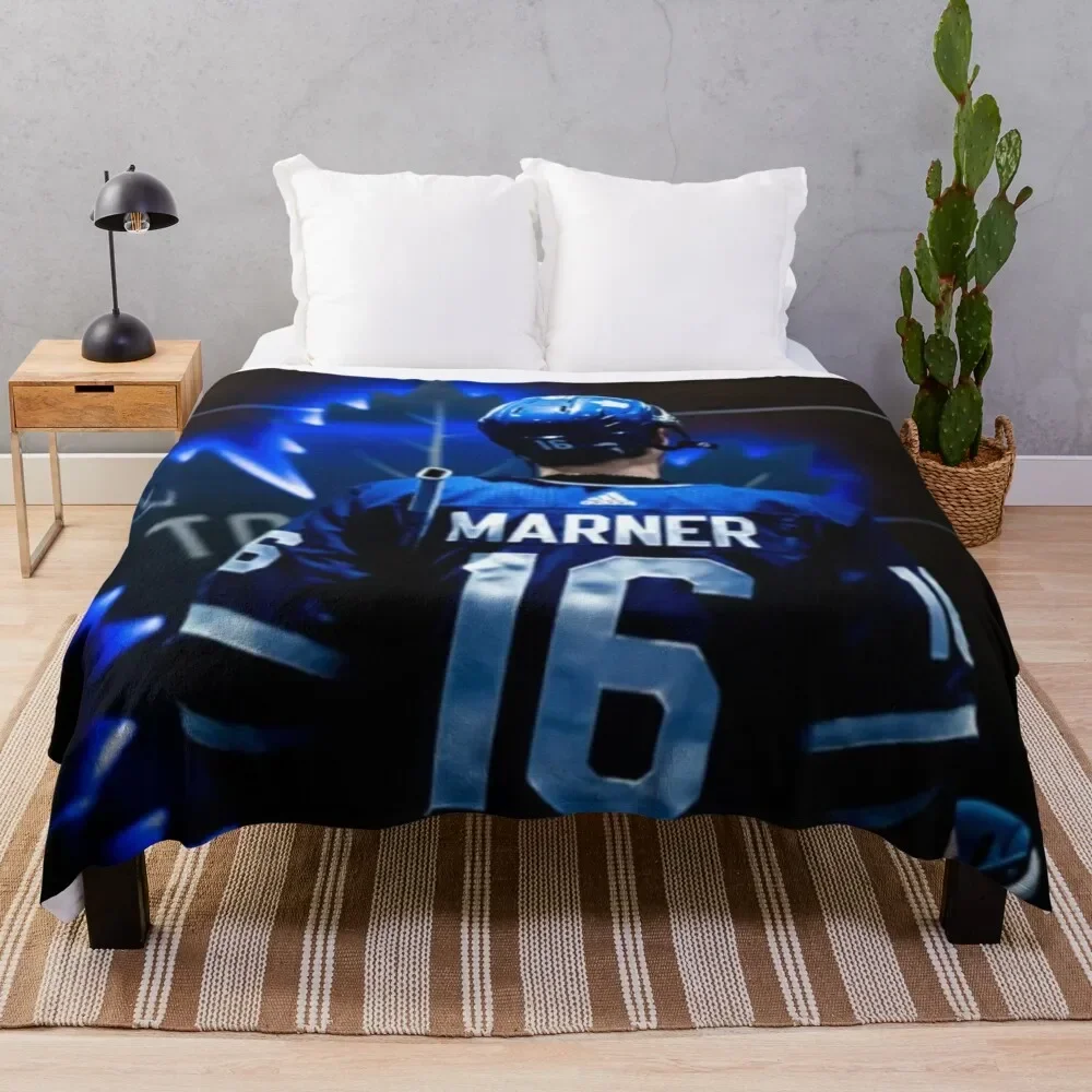 Mitch Marner Throw Blanket warm for winter funny gift Blankets