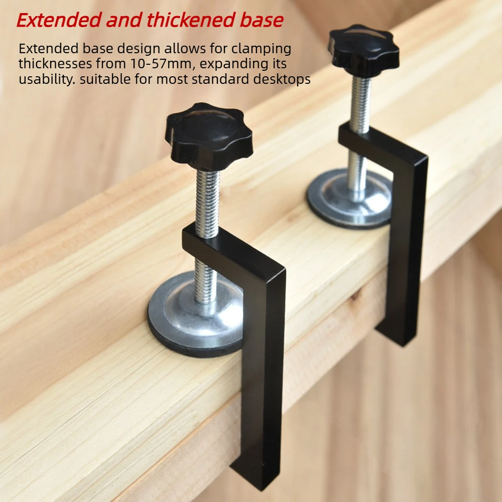 Portable Cabinet Installation Clamp Adjustable Drawer Front Fixing Jig for Woodworking Cabinet Alignment Door Panel Mounting