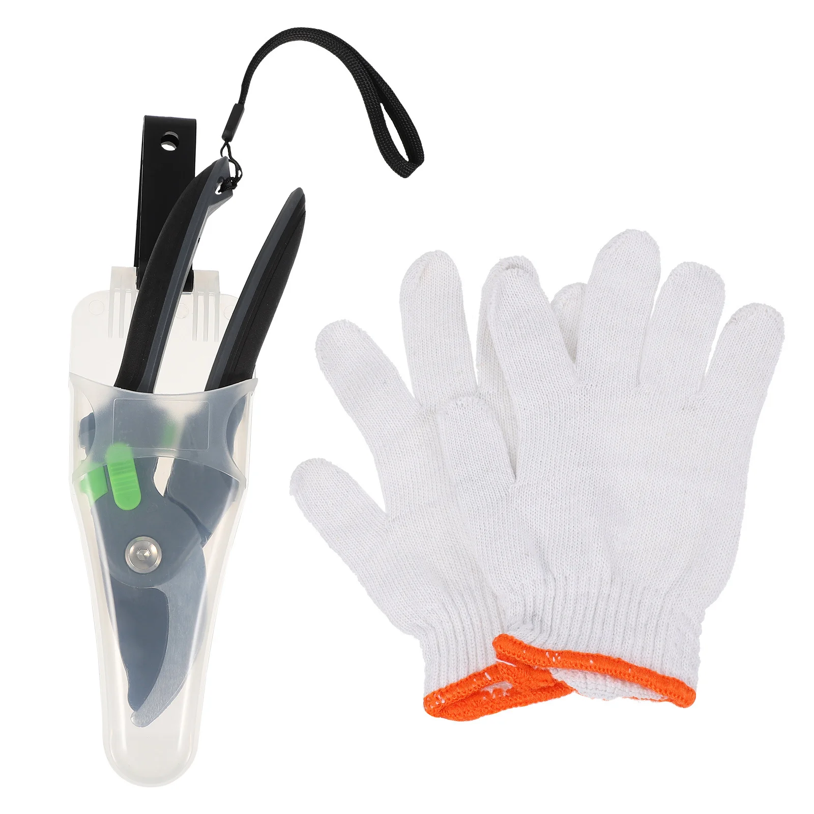 

Garden Pruning Tool Lightweight Ergonomic Non-Slip Handle Durable Sk5 Alloy Steel Tree Branch Shear for Easy Trimming