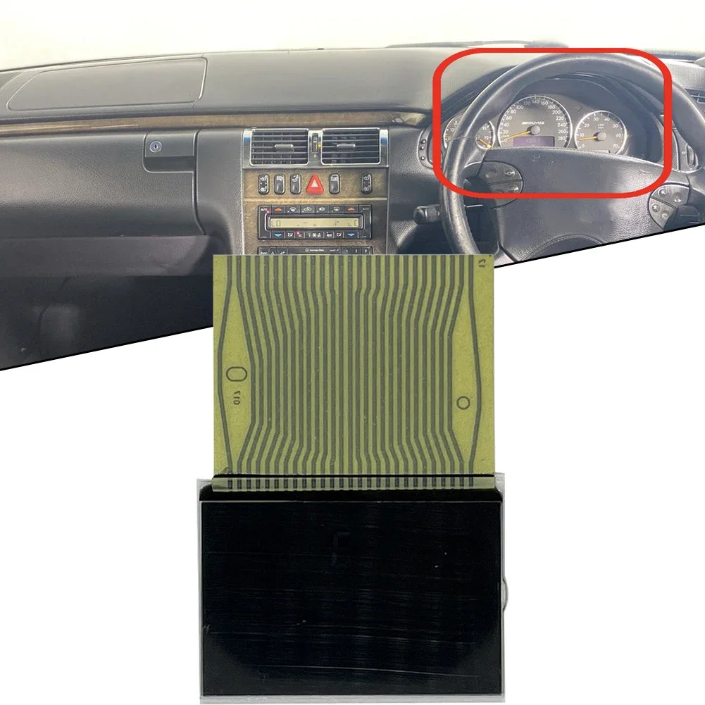 

For Mercedes Car Dashboard Middle LCD Display Screen For Benz C-Class W202 For E-Class W210 Speedometer Screen Repair