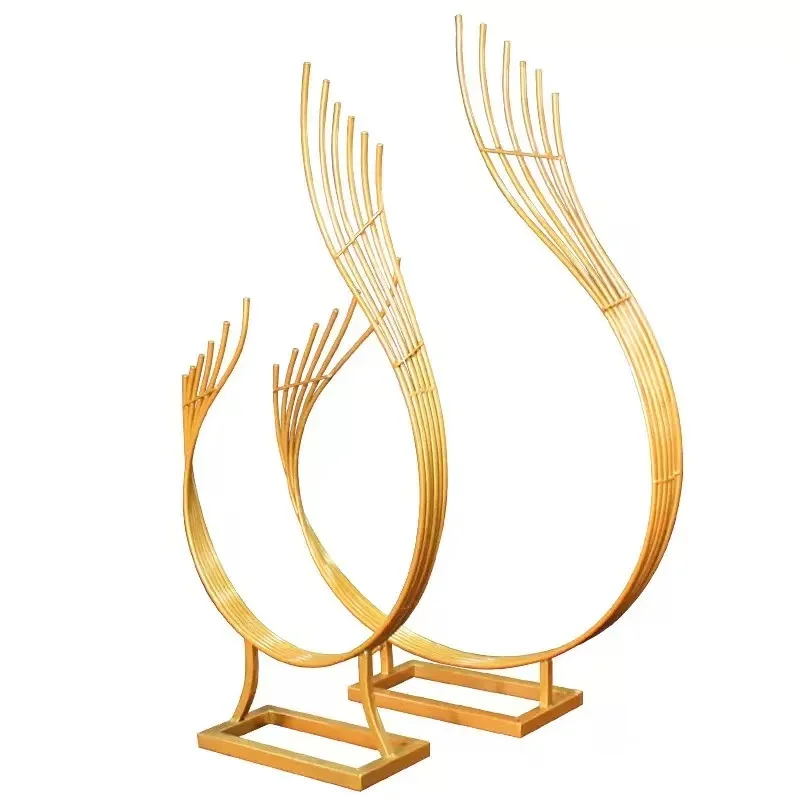 Candle Holders Display Metal Flower Arrangement Vase Stand for Wedding Table Centerpieces