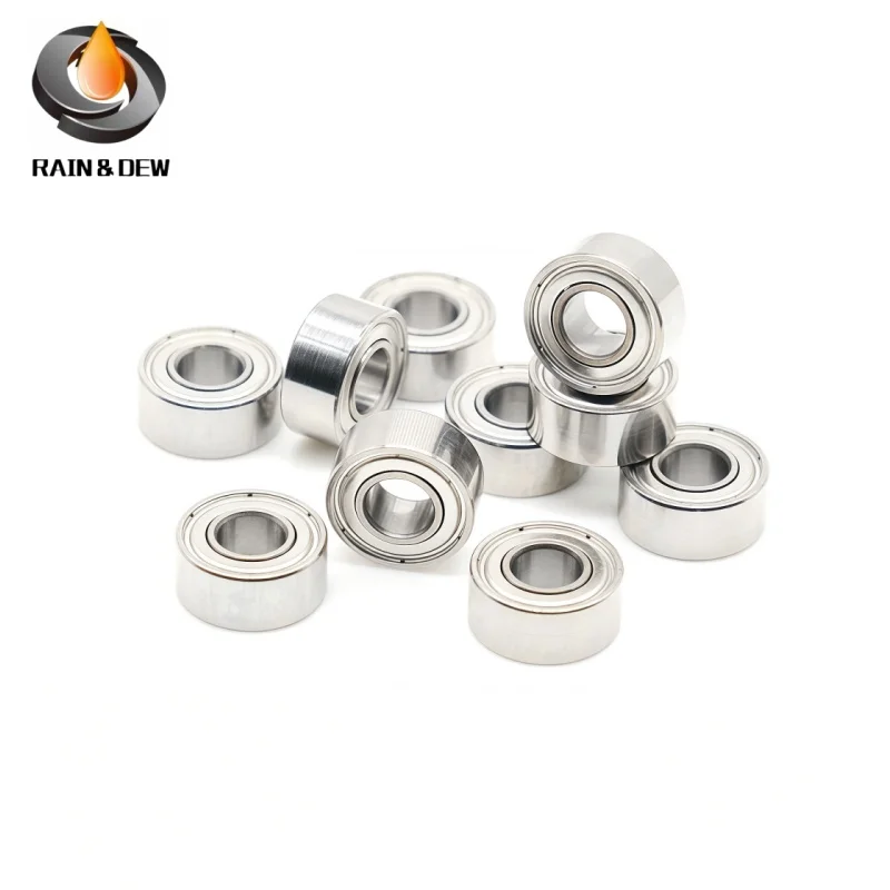 10 Stück 693ZZ Kugellager 3 x 8 x 4 mm ABEC-9 Motorlager 693 ZZ Lüfterlager 619/3ZZ R-830ZZ EMQ Motorlüfterlager 693Z 693 – Detail 2