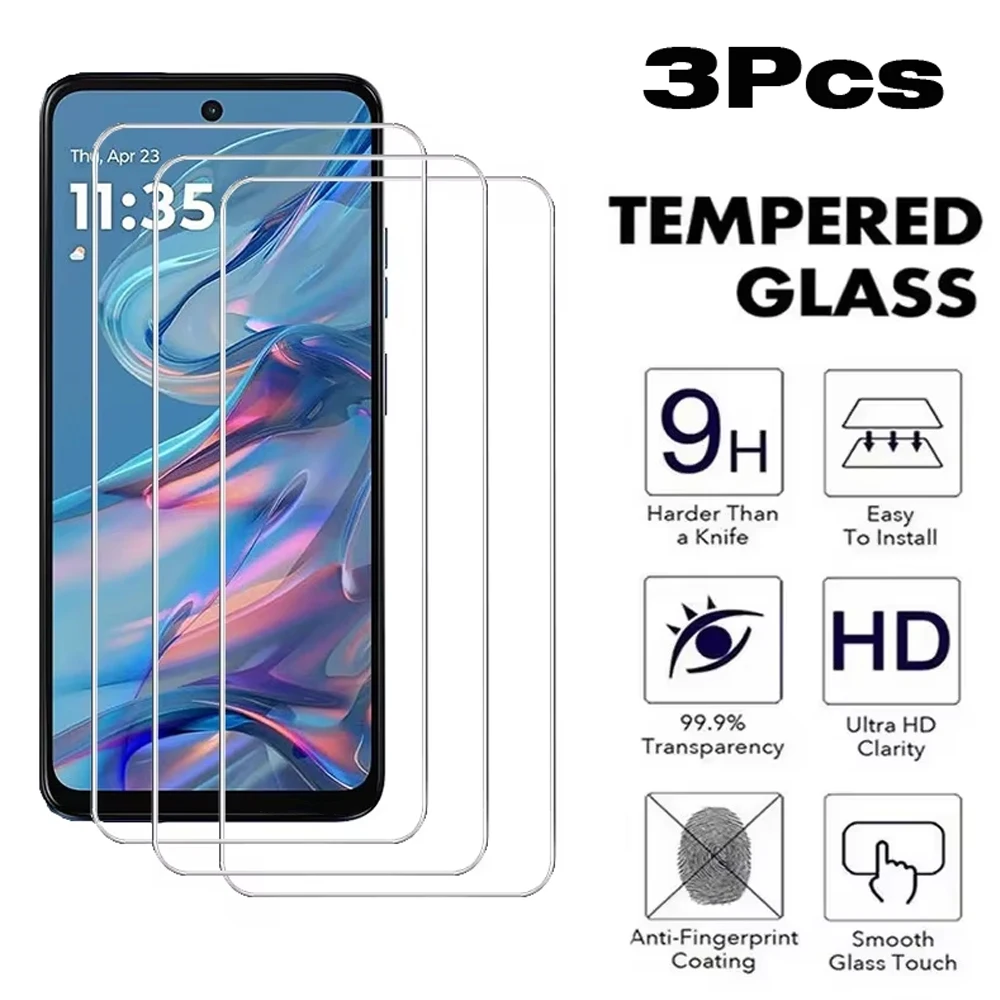 1-5Pcs Protective Glass For Poco M7 Plus Screen Protector For M7 Plus X7 Pro F4 F3 X4 Pro M7 Pro C65 M6 M2 Pro F2 X3 Pro Glass