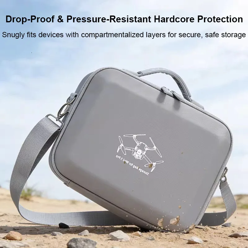 

Carrying Case for DJI mini5Pro Fly More Combo Accessories Portable Lycra Storage Travel bag for DJI mini 5Pro