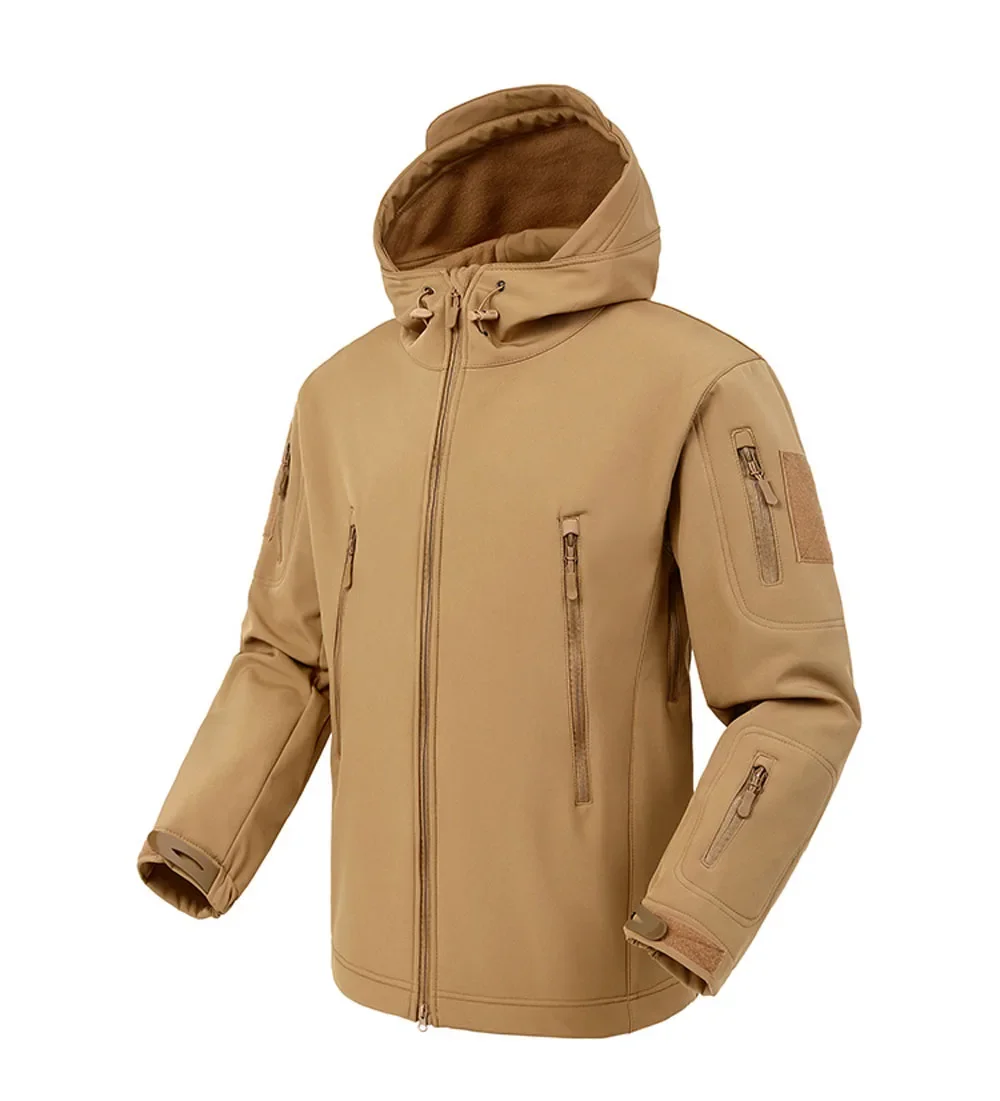 Military Shark Skin Soft Shell Jackets Men Tactical Windproof Waterproof Jacket Men Army Combat Jackets Mens Hooded Bomber Coats 19 Sf080820236234fd59c5fb31d12063fe8P