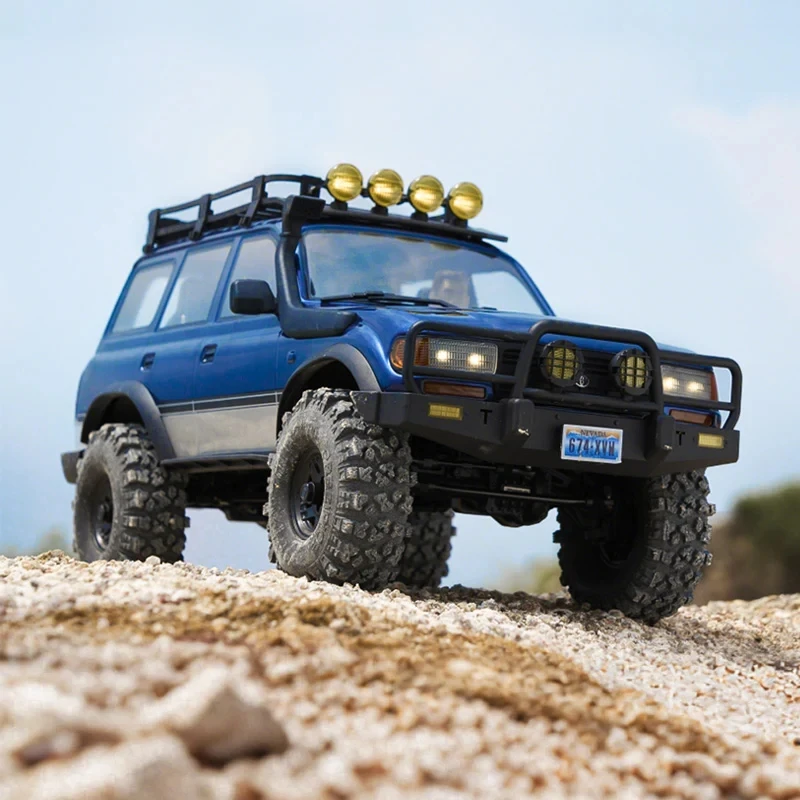 1/10 FCX10 FCX18 LC80 PRO ランドクルーザー ブラシレス RCクローラー 4WD ブラシレス LC80 シミュレーション クロッシング クライミングカー モデル