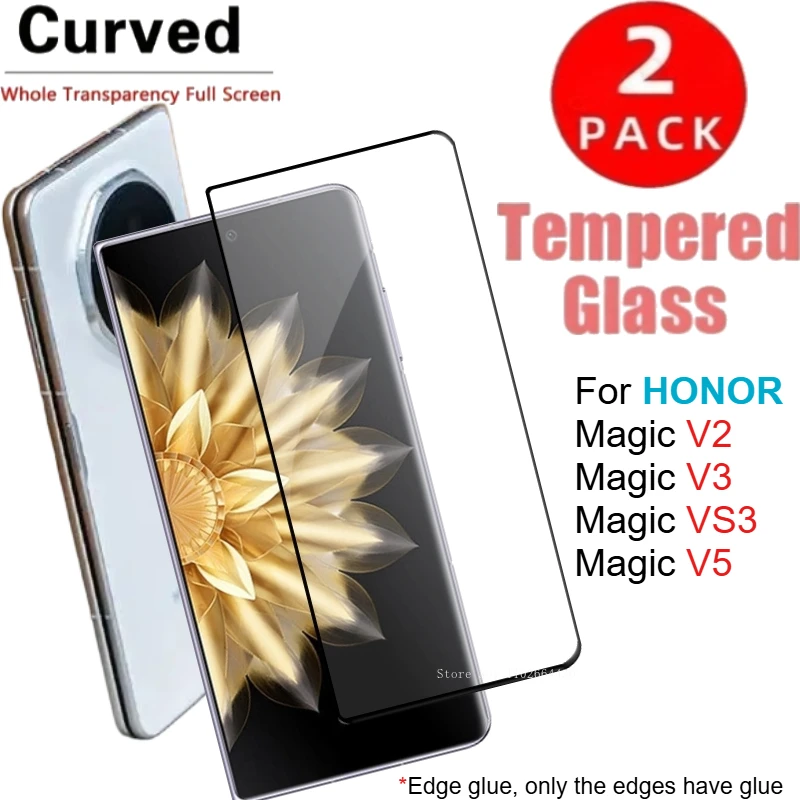 2PCS 3D Curved Clea…