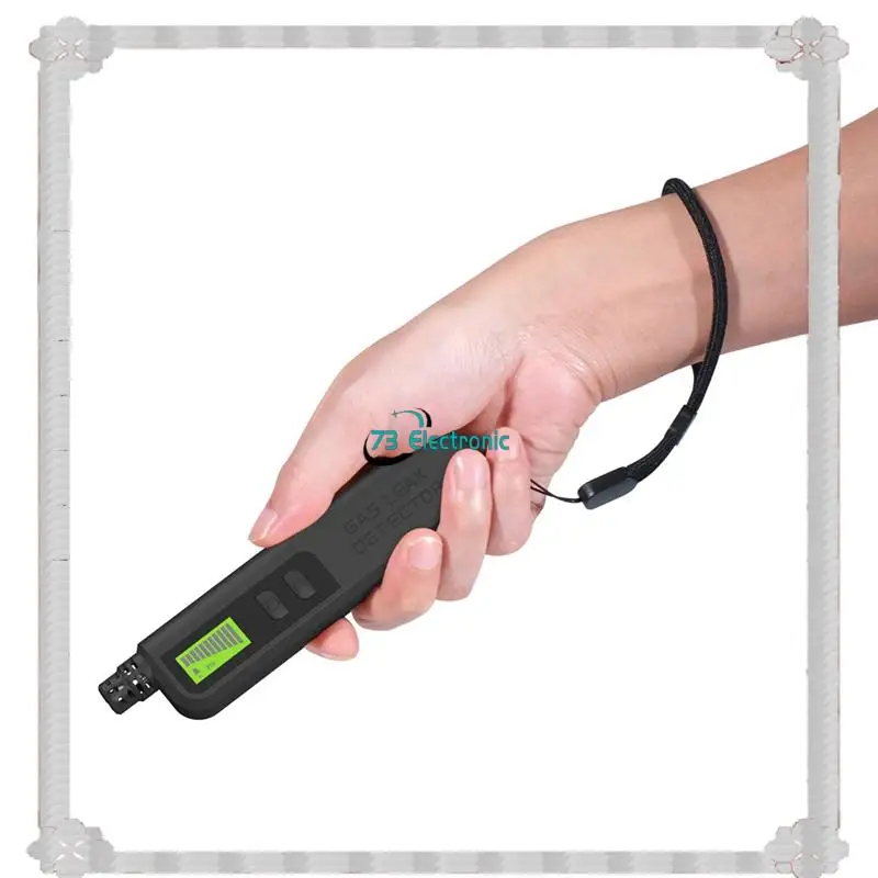 24-Hour Delivery Mini Handheld Gas Leak Detector Natural Gas Detector Combustible Gas Detector With Audible Alarm Gas Sniffer Te