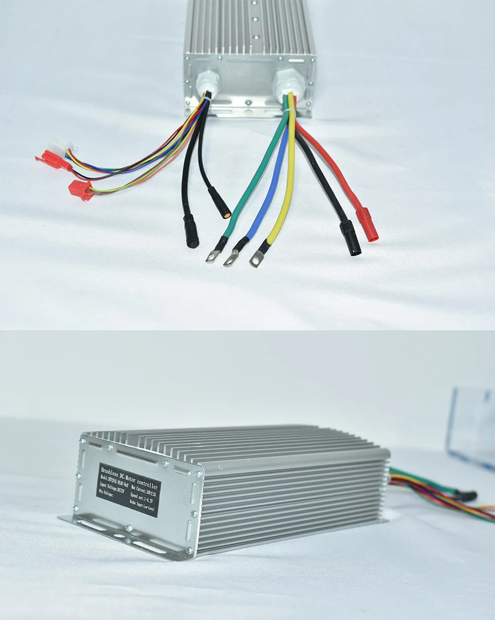 72V 100A Squre Wave Controller 5000W 36v 48V 60V universale 30mos Li n. 2 protocollo per bici elettrica/moto/motore Bldc