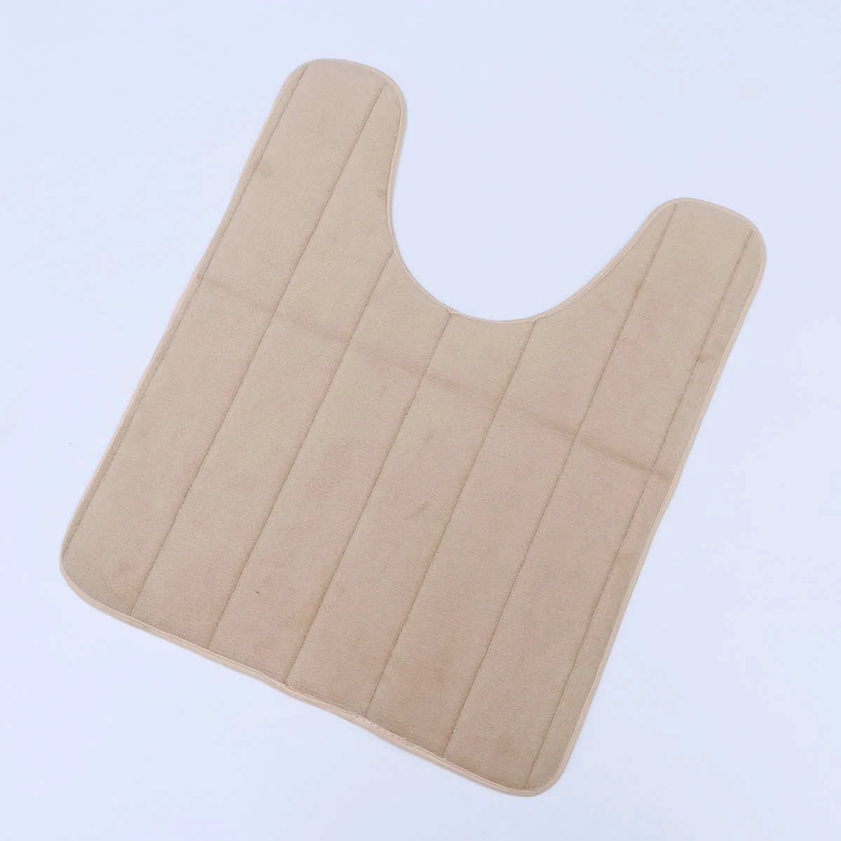 

50 Memory Foam Floor Mat Stretchable Toilet Seat Pads Universal Cover Printing