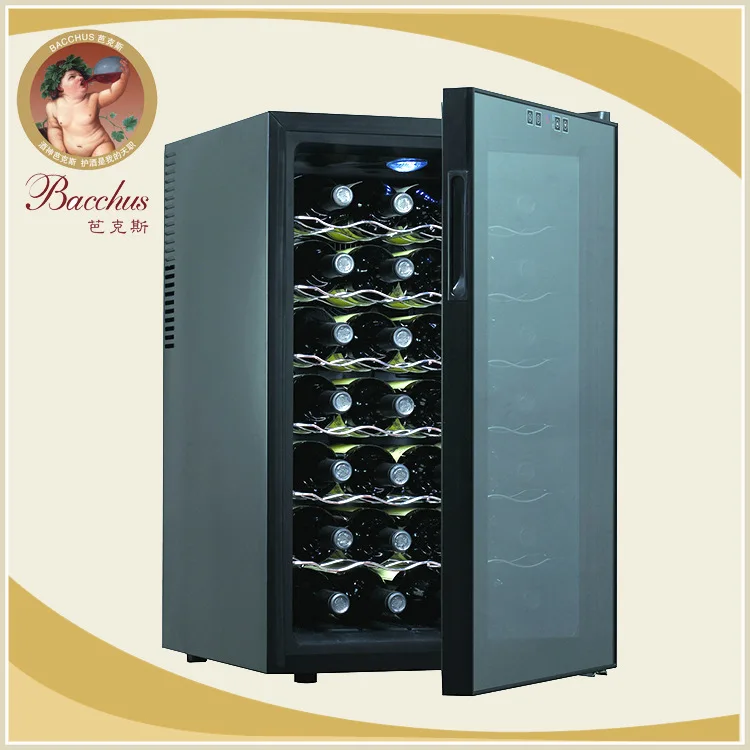 Manufacturer's wooden simple electronic wine cabinet BW-70D1 classic electronic wine cabinet series