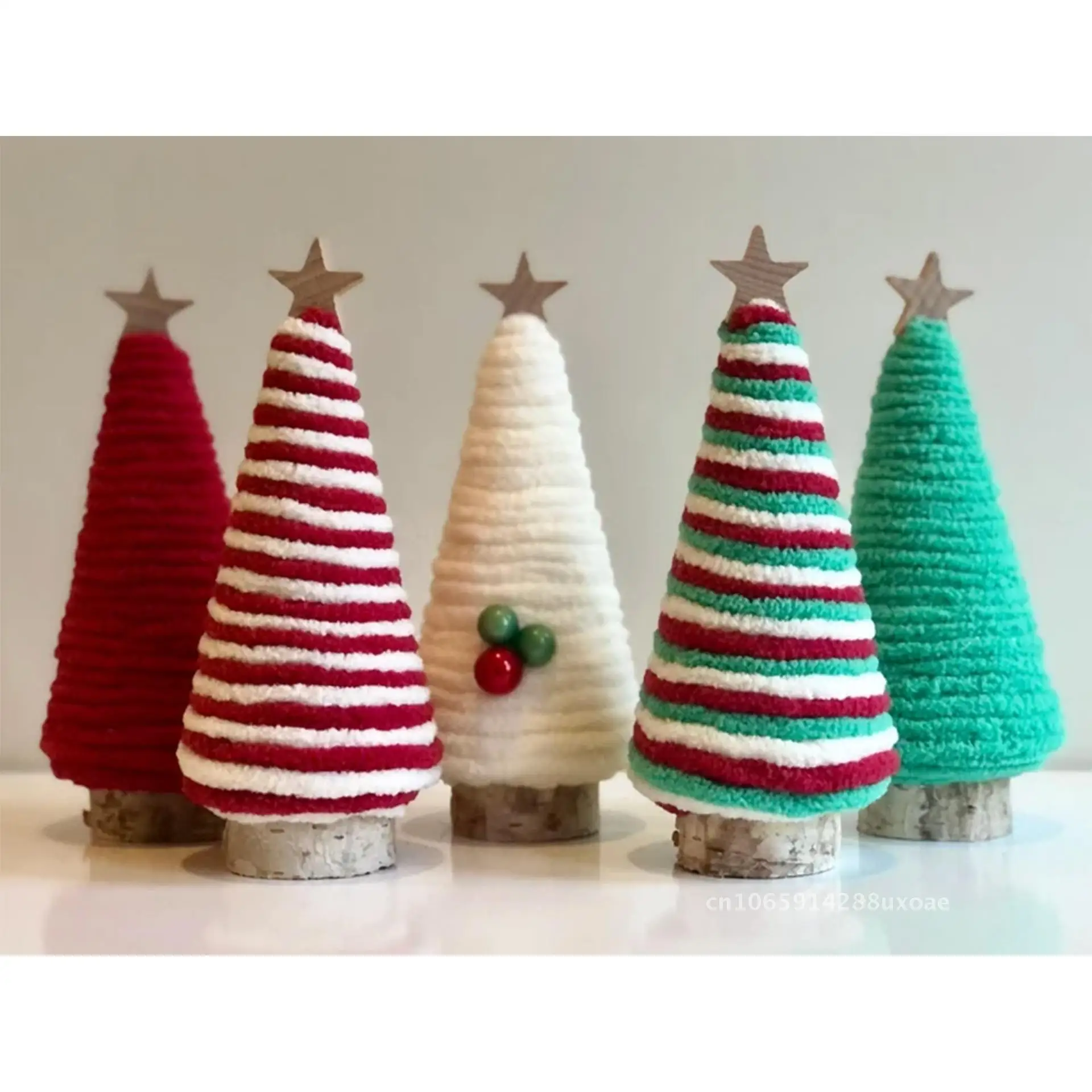 

Christmas Mini Christmas Tree Table Shelf Scene Layout Decorations Tray Ornaments